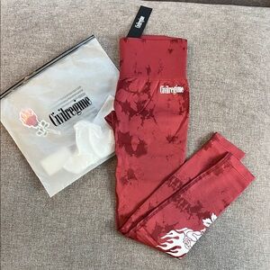 NWT Civil Regime Reaper Wash Kelly Seamless Legging